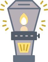 Lamp Flat Icon vector