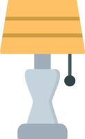 Lamp Flat Icon vector