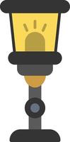 Lamp Flat Icon vector