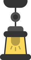 Lamp Flat Icon vector