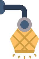 Lamp Flat Icon vector
