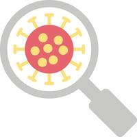 Search Infaction Flat Icon vector