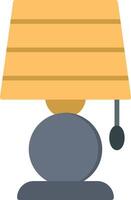 Lamp Flat Icon vector