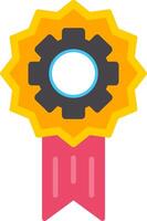 Computer control Flat Icon vector
