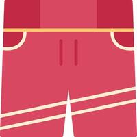 Shorts Flat Icon vector