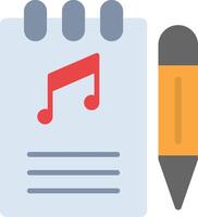 Songwriter Flat Icon vector