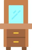 Dresser Flat Icon vector