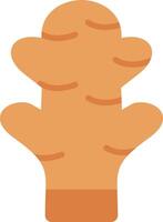 Ginger Flat Icon vector