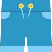 Shorts Flat Icon vector