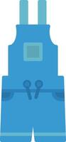 Dungarees Flat Icon vector