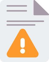 Documents Flat Icon vector