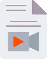 File Flat Icon vector