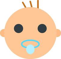 Baby Flat Icon vector