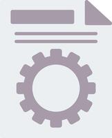 File Management Flat Icon vector