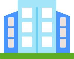 Office Building Flat Icon vector