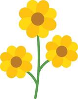 Flower Flat Icon vector