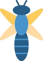Dragonfly Flat Icon vector