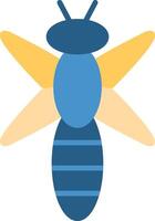 Dragonfly Flat Icon vector