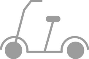 Kick Scooter Flat Icon vector