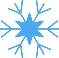 Snowflake Flat Icon vector