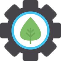 Offshore Platform Flat Icon vector
