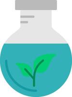 Green Chemistry Flat Icon vector