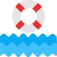 Life Saver Flat Icon vector