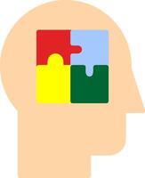 Psychiatry Flat Icon vector