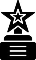 Reward Glyph Icon vector