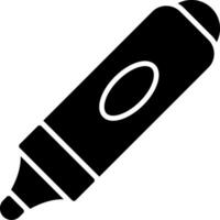 Marker Glyph Icon vector