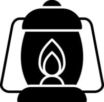 Lamps Glyph Icon vector