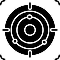 Focus Glyph Icon vector