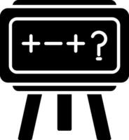 Theory Glyph Icon vector