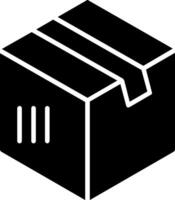 Cargo Glyph Icon vector