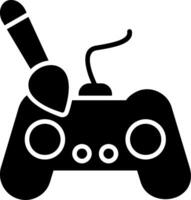 Controller Glyph Icon vector