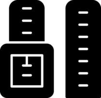 Watch Strap Glyph Icon vector