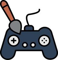 Controller Line Filled Icon vector