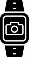 Camera Glyph Icon vector