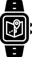 Maps Glyph Icon vector