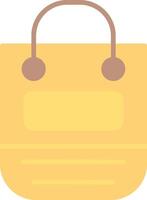 Shopping Bag Flat Icon vector