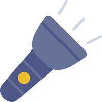 Torch Flat Icon vector