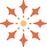 Firework Flat Icon vector