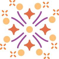 Firework Flat Icon vector