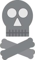 Skull Flat Icon vector