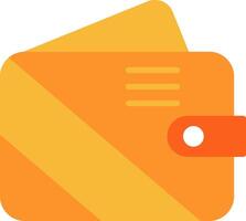 Wallet Flat Icon vector