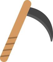 Scythe Flat Icon vector