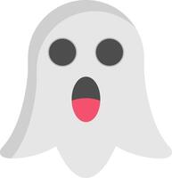 Ghost Flat Icon vector