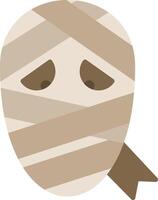 Mummy Flat Icon vector
