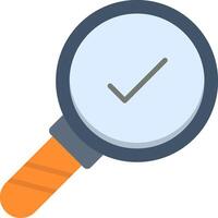 Search Flat Icon vector