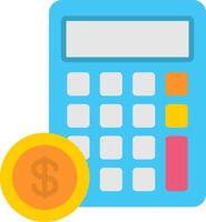 Calculator Flat Icon vector